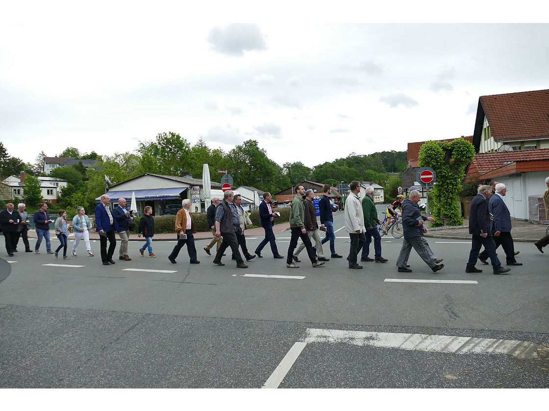 Bittprozession an Christi Himmelfahrt (Foto: Karl-Franz Thiede)